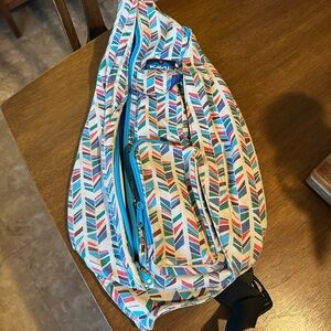 Kavu Multicolor Chevron Sling Bag